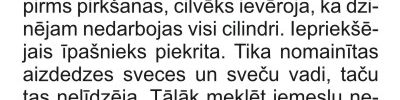 iztērēties sadales vārpstas nomaiņai