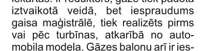 GBI uz benzīna dzinēju